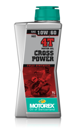 MOTOREX CROSS POWER 4T 10W/60 1 LTR (10) 552-148-001