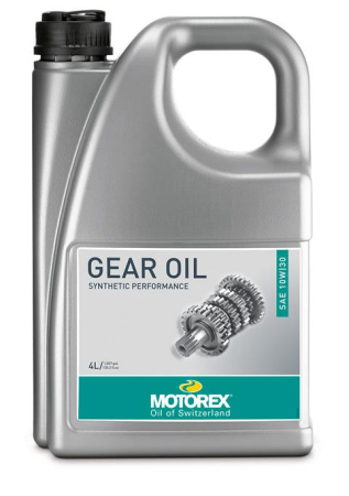MOTOREX GEAR OIL 10W/30 4 LTR (4) 552-333-004