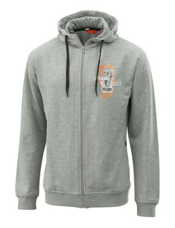 ORANGE FLUIDS ZIP HOODIE 3PW24002750X