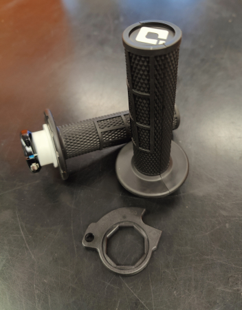 50SX 2021- GRIP SET LOCK ON BLACK 45402021100