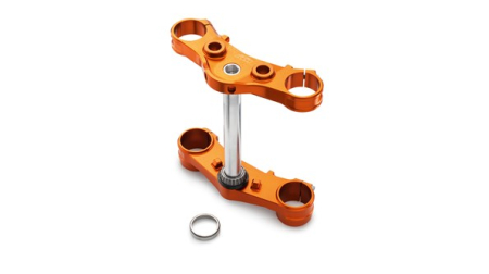 TRIPLE CLAMP CNC ORANGE 7600199914404