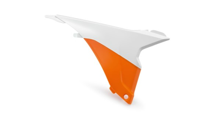 SX 2013-15 AIRBOX COVER RIGHT WHITE/ORANGE 7770600430028