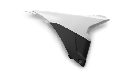 SX 2013-15 AIRBOX COVER RIGHT WHITE/BLACK 7770600400028