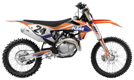 GRAPHKIT EVO19 SHR/A KTM SX 19-22 43026643