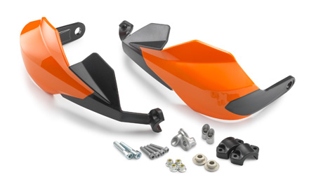 DUKE HANDGUARDS LARGE ORANGE/BLACK 9010297934404