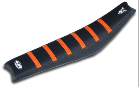 RIBBED COVER HIGH, BLACK/ORANGE, KTM SXF 23-, EXC 24- GR7038-R33