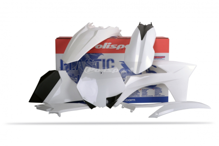 POLISPORT MUOVISARJA KTM SX/SX-F 125-450 11-12 VALKOINEN 178-90406