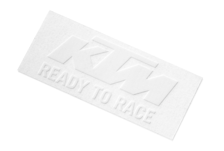 LOGO STICKER WHITE 3PW17V2800