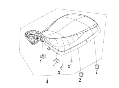 SEAT ASSY 9DQV-130000-7000