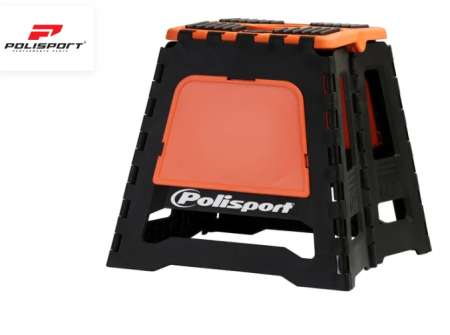 POLISPORT MOTOSTAND VARIKKOPUKKI MUSTA/ORANSSI 41010426