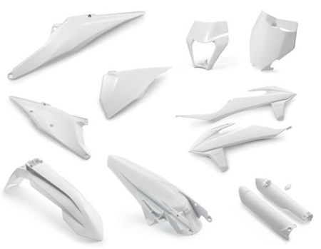 PLASTIC KIT WHITE SX 2019-22 EXC 2020- 00010000310