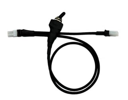 BATTERY CABLE 25+60CM W. SWITCH EMX-BS1