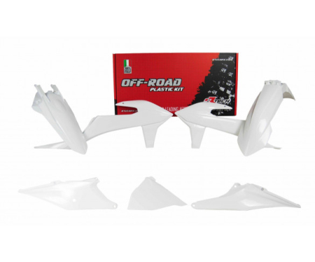 PLASTIC KIT, WHITE, KTM EXC 2020-23 KTM080W