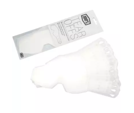 100%, STANDARD TEAR-OFFS - 20 PK 51011-010-02