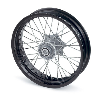 FRONT WHEEL 3,5X17'' BLACK 26MM 5840900164430