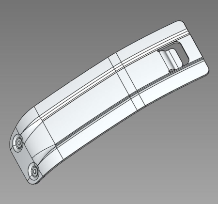 SKIDPLATE GASGAS ECC, BLACK SPB320000014