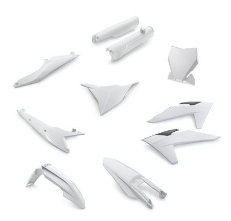 23 PLASTIC KIT FULL WHITE SX 00010000367K