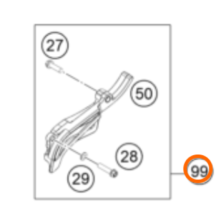 SPROCKET COVER KIT 54803096010