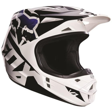 FOX V1 Race helmet, Black 14401-001-X