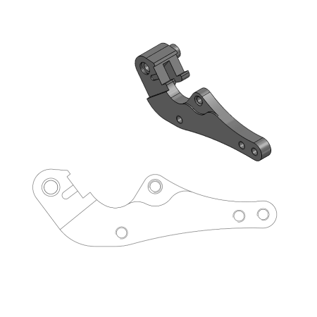 BRAKE CALIPER ADAPTOR SM 17020143