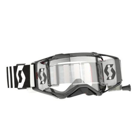 Scott Goggle Prospect WFS racing black/white clear works 620-2310-11