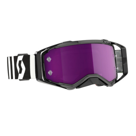 Scott Goggle Prospect racing black/white purple chrome works 620-2310-06