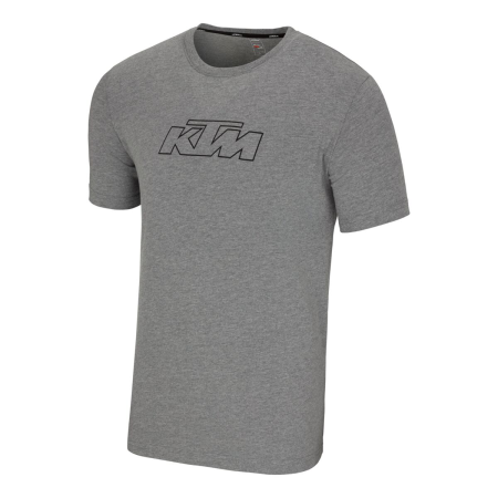 ESSENTIAL T-SHIRT - GREY MELANGE 3PW25001620X
